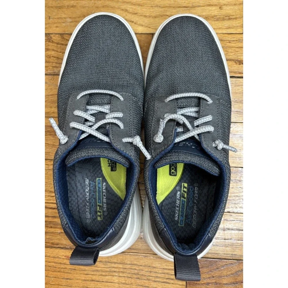 Skechers Mens Proven Gladwin Slip On Shoes Size 8.5 Loafers Sneakers Comfort